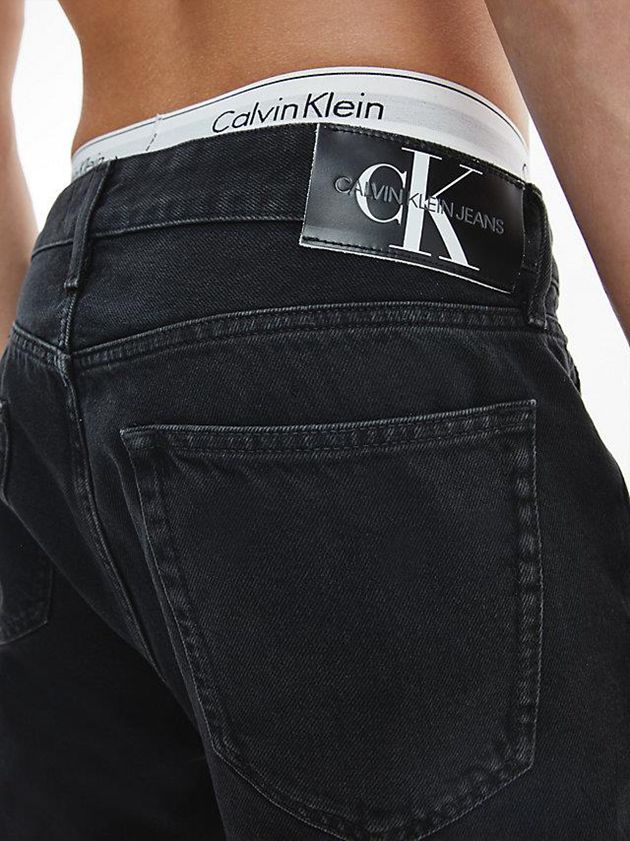 Black Calvin Klein Tapered Men Jeans | IXPQ-19687