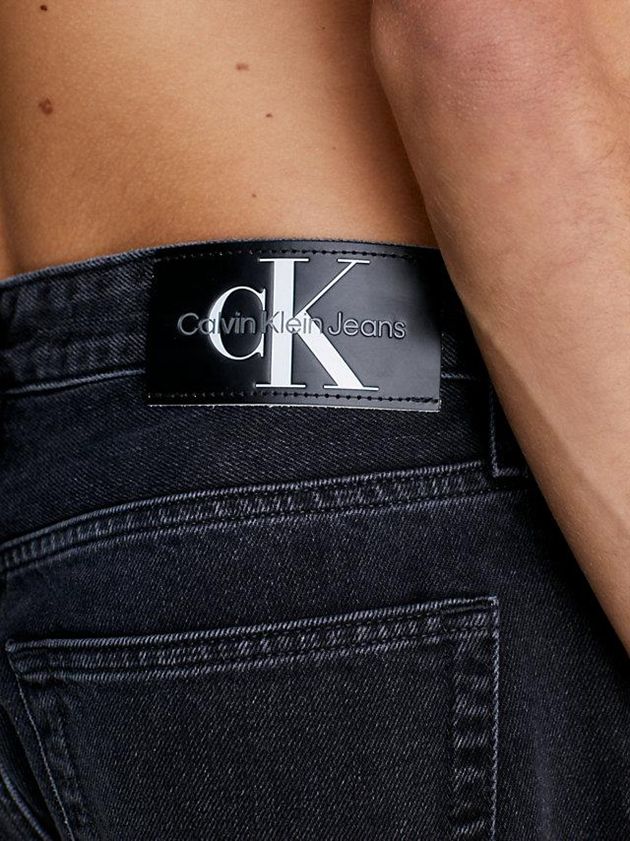 Black Calvin Klein Tapered Men Jeans | JPZH-56208