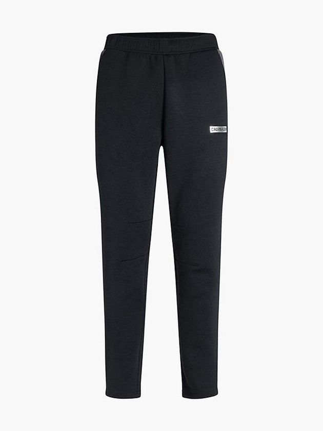 Black Calvin Klein Tapered Men Joggers | KADZ-84915