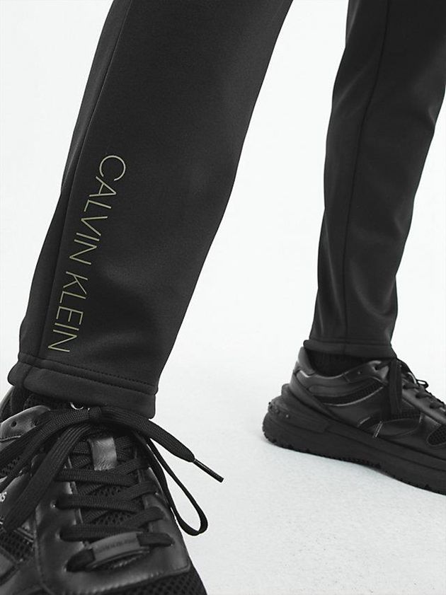 Black Calvin Klein Technical Stretch Men Joggers | JDTS-34718