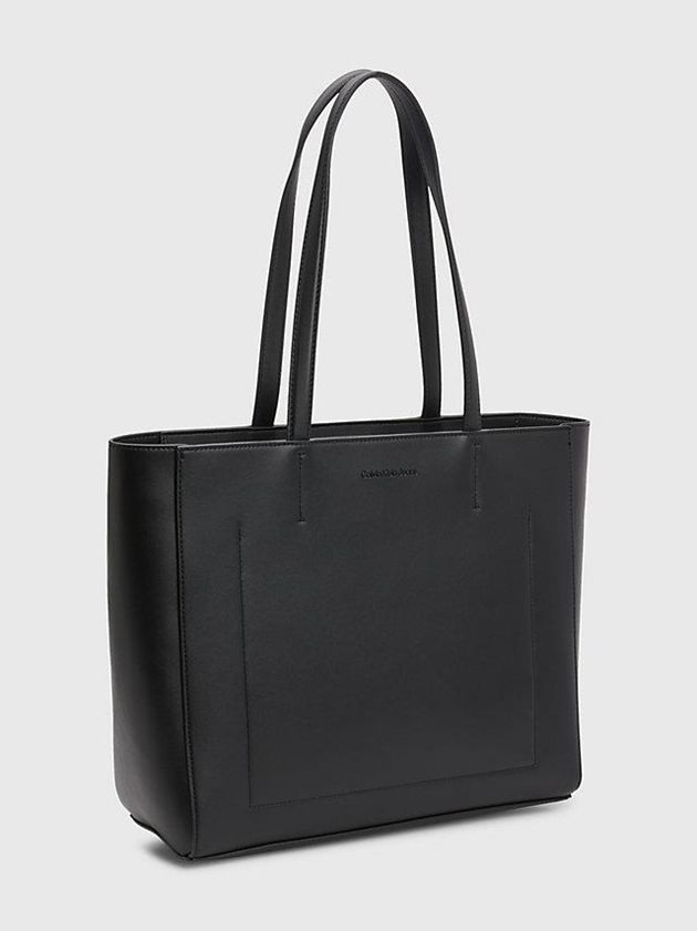 Black Calvin Klein Tote Women Bags | ESUC-20931