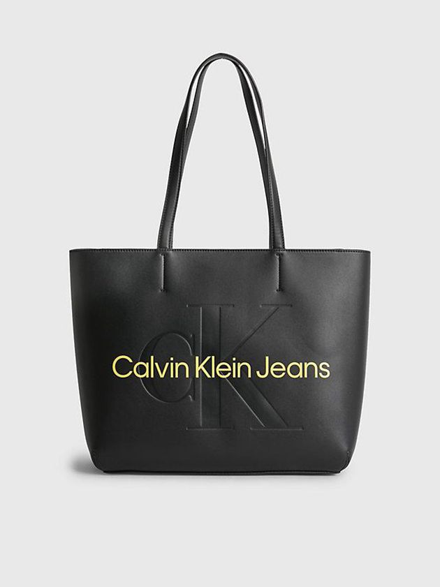 Black Calvin Klein Tote Women Bags | HIFC-60945