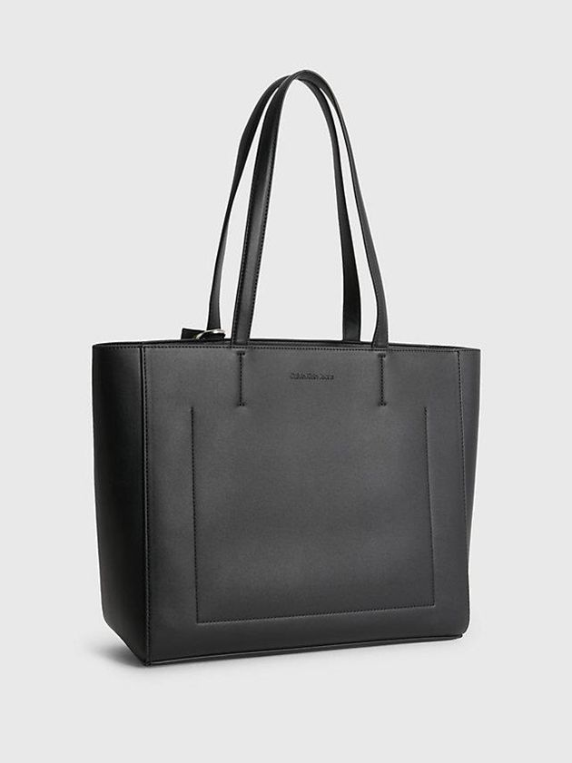 Black Calvin Klein Tote Women Bags | YUXD-45208
