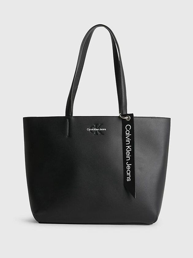 Black Calvin Klein Tote Women Bags | YUXD-45208