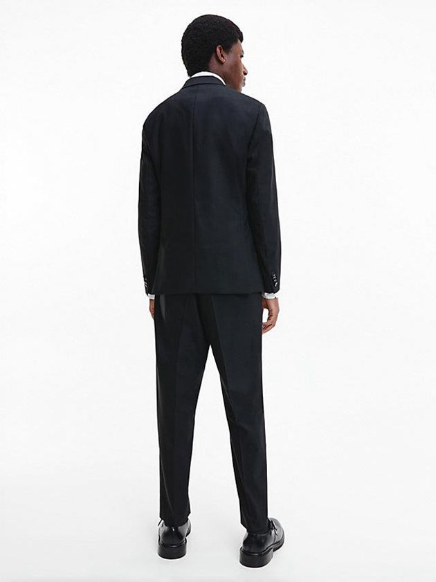 Black Calvin Klein Tuxedo Men Blazer | LQJD-45920