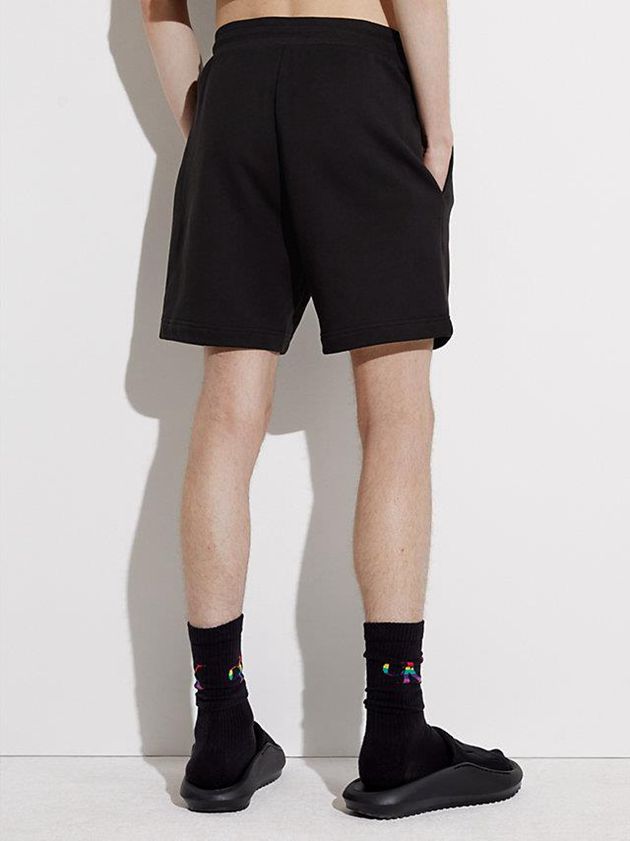 Black Calvin Klein Unisex Jogger - Pride Women Shorts | XEWR-84152