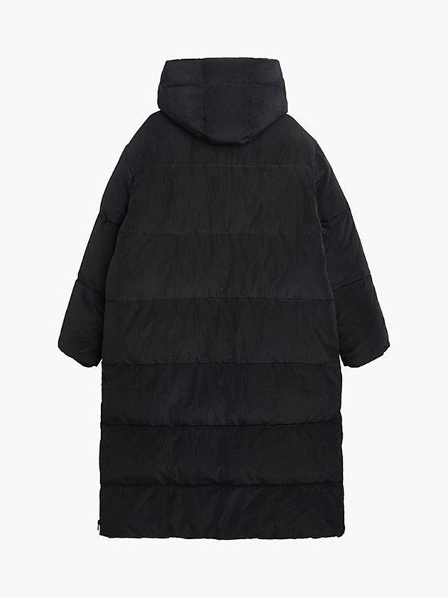 Black Calvin Klein Unisex Padded Puffer Women Coat | UNGK-63724