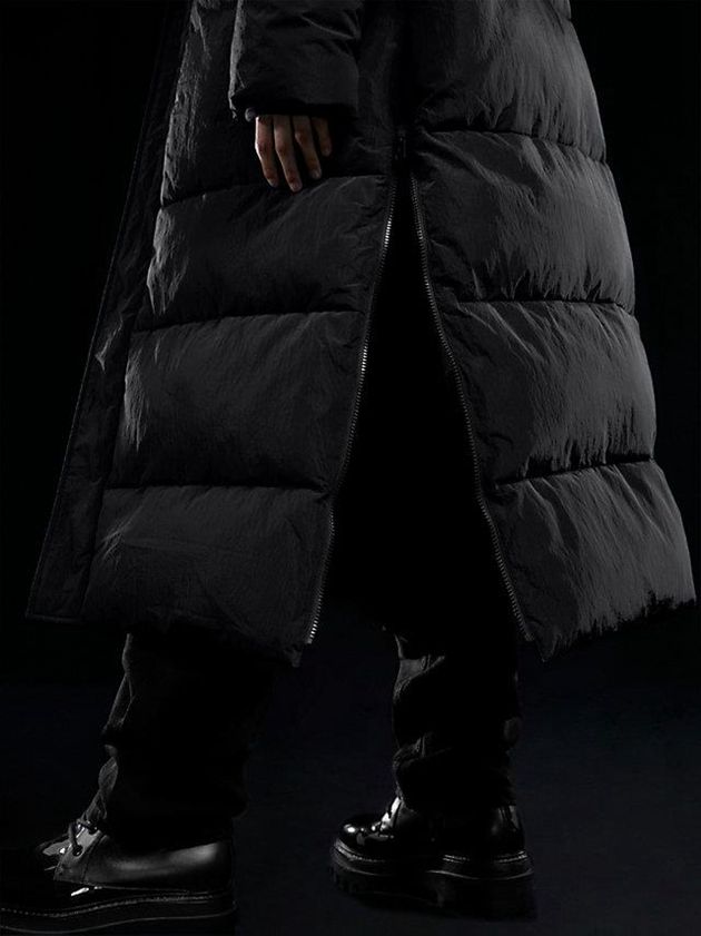 Black Calvin Klein Unisex Padded Puffer Women Coat | UNGK-63724