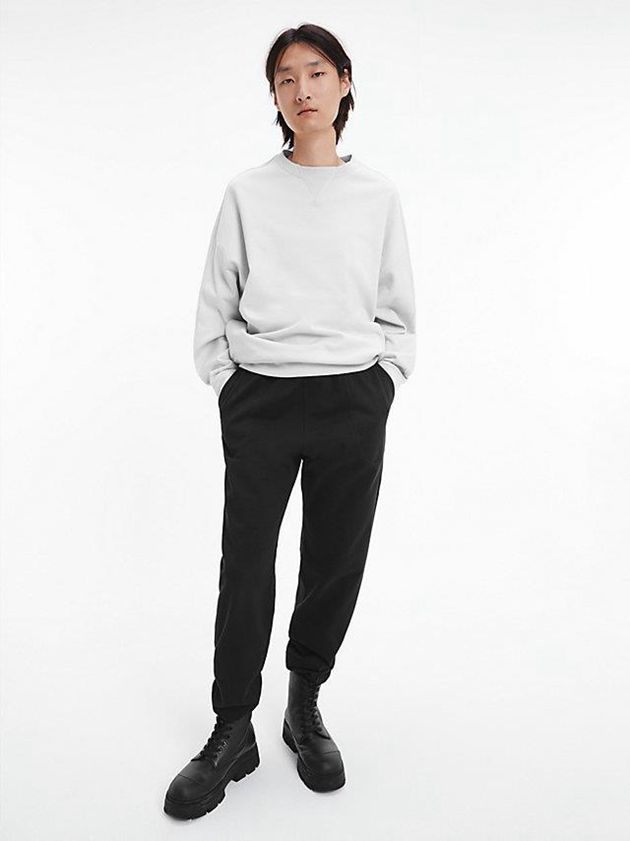 Black Calvin Klein Unisex Relaxed - CK Standards Women Joggers | ERXA-56943