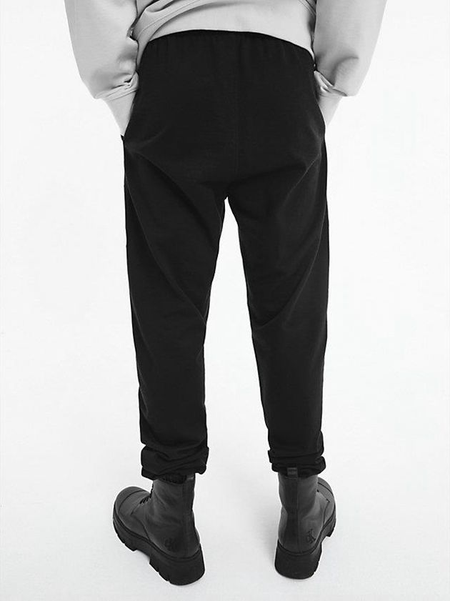 Black Calvin Klein Unisex Relaxed - CK Standards Women Joggers | ERXA-56943