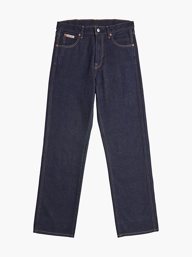 Black Calvin Klein Unisex Straight - CK Standards Women Jeans | JBCY-26409