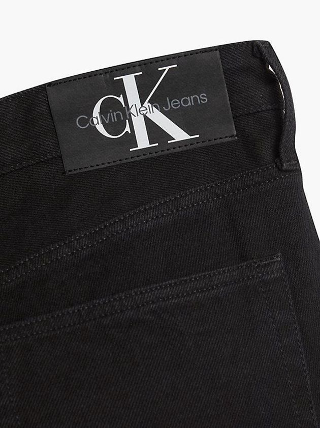 Black Calvin Klein Wide Leg Men Jeans | UJCE-35824