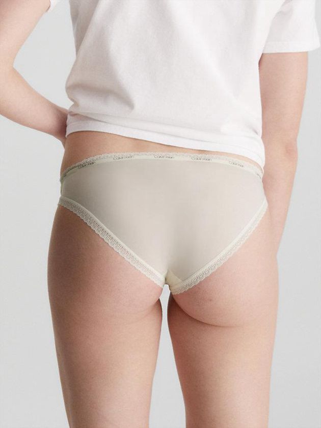 Blue Calvin Klein 3 Pack Bikini - Bottoms Up Women Briefs | RXKM-63485