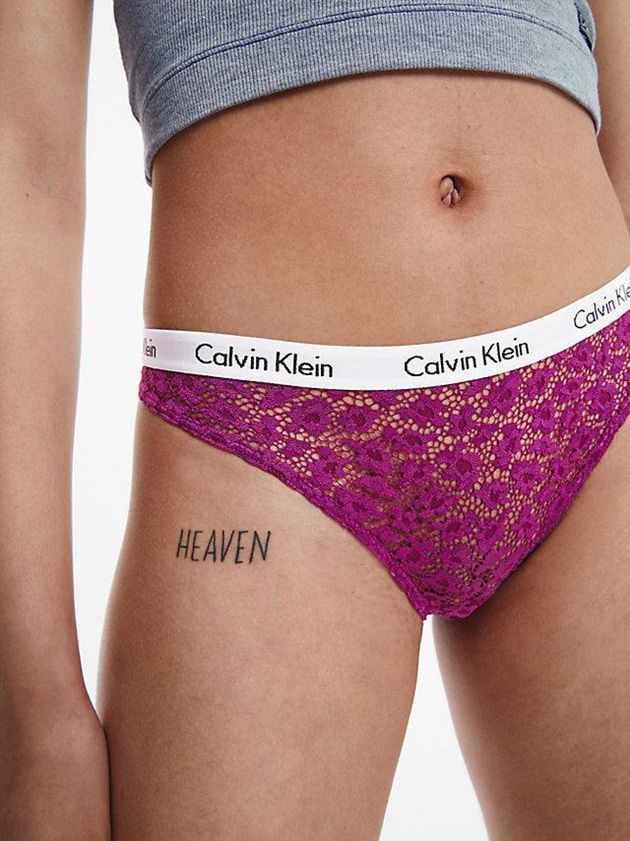 Blue Calvin Klein 3 Pack Bikini - Carousel Women Briefs | KVCZ-96183