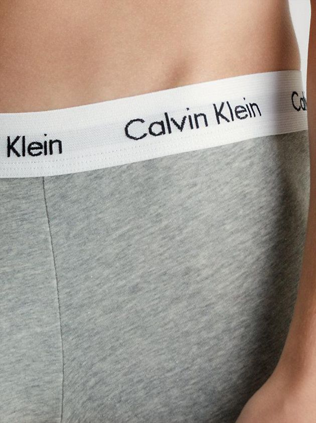 Blue Calvin Klein 3 Pack Boxer - Cotton Stretch Men Briefs | UJDM-47295