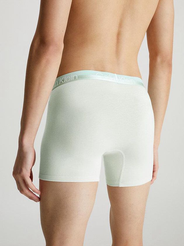Blue Calvin Klein 3 Pack Boxer - Modern Structure Men Briefs | LOHF-48670