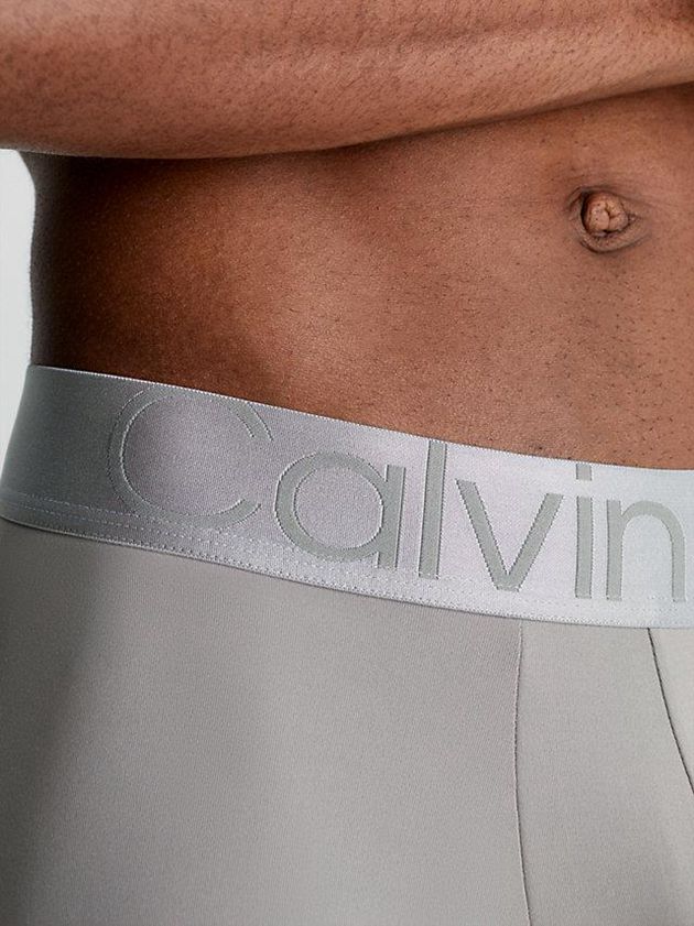 Blue Calvin Klein 3 Pack Boxer - Steel Micro Men Briefs | PWDS-91057