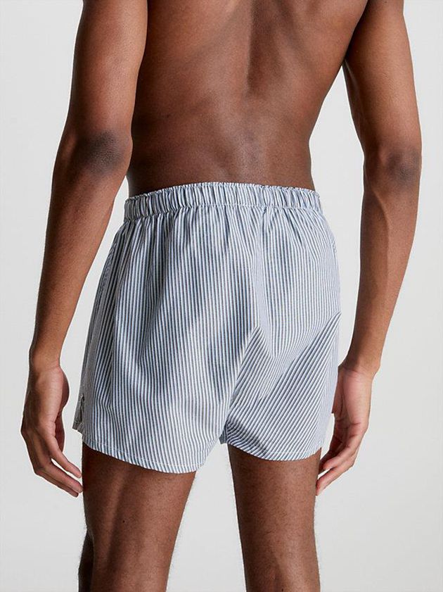 Blue Calvin Klein 3 Pack Boxers Men Briefs | QASL-01287