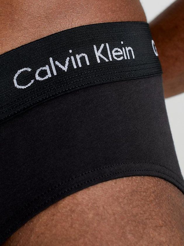 Blue Calvin Klein 3 Pack - Cotton Stretch Men Briefs | TYLW-28593