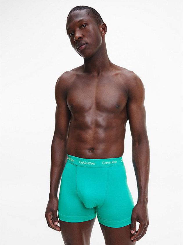 Blue Calvin Klein 3 Pack - Cotton Stretch Men Briefs | YOUN-98675