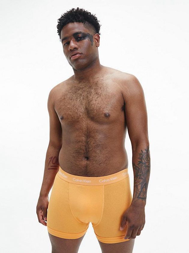 Blue Calvin Klein 3 Pack - Cotton Stretch Men Briefs | YOUN-98675