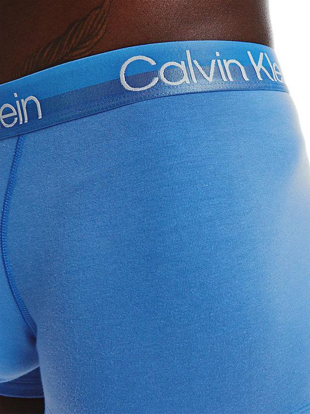 Blue Calvin Klein 3 Pack - Modern Structure Men Briefs | FWGJ-15034