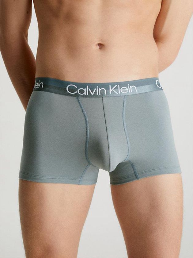 Blue Calvin Klein 3 Pack - Modern Structure Men Briefs | EYNS-59468