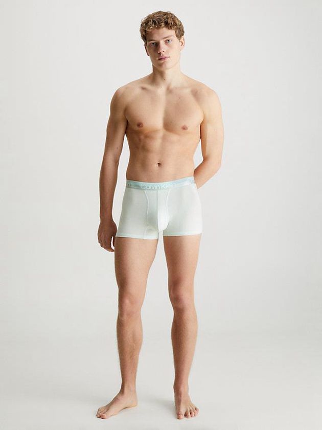 Blue Calvin Klein 3 Pack - Modern Structure Men Briefs | EYNS-59468