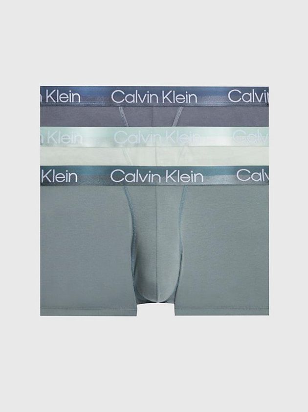 Blue Calvin Klein 3 Pack - Modern Structure Men Briefs | EYNS-59468