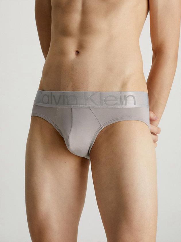 Blue Calvin Klein 3 Pack - Steel Micro Men Briefs | SBAP-09627
