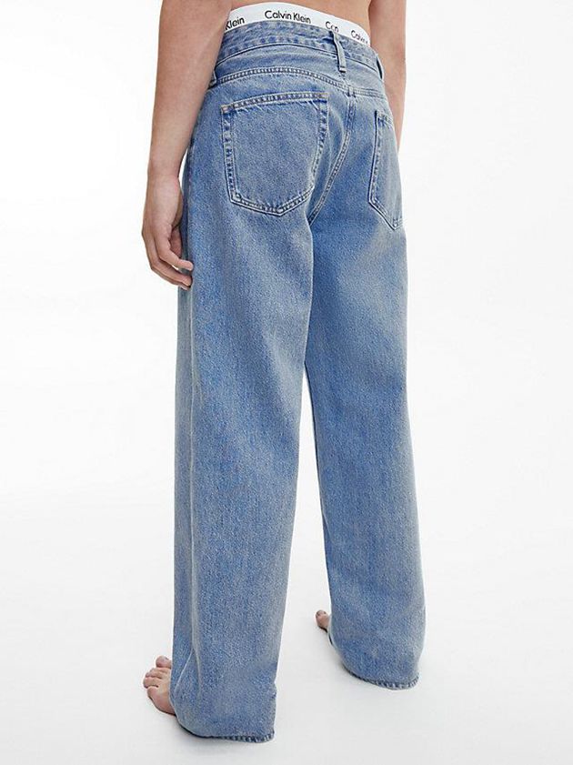 Blue Calvin Klein 90's Loose Men Jeans | MACG-42986