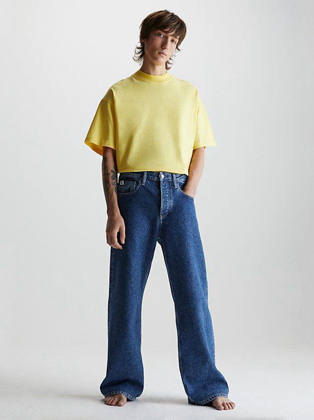Blue Calvin Klein 90's Loose Men Jeans | OAMB-28305