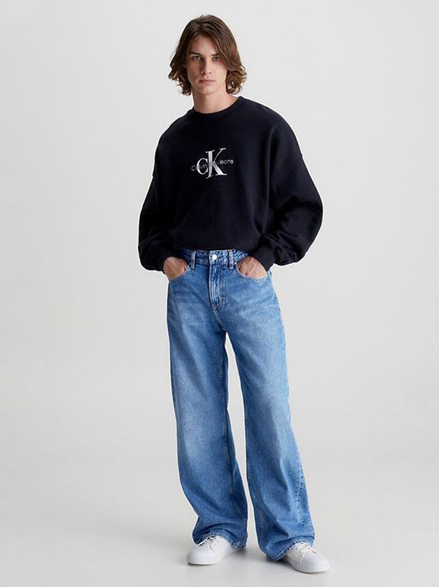 Blue Calvin Klein 90's Loose Men Jeans | XQAI-48153