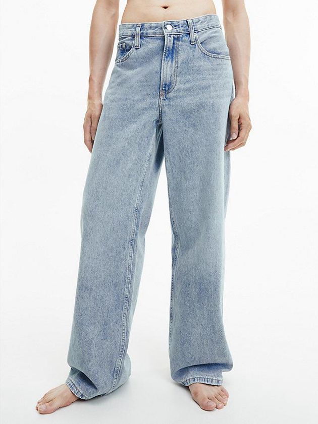 Blue Calvin Klein 90\'s Loose Men Jeans | YJHA-32950