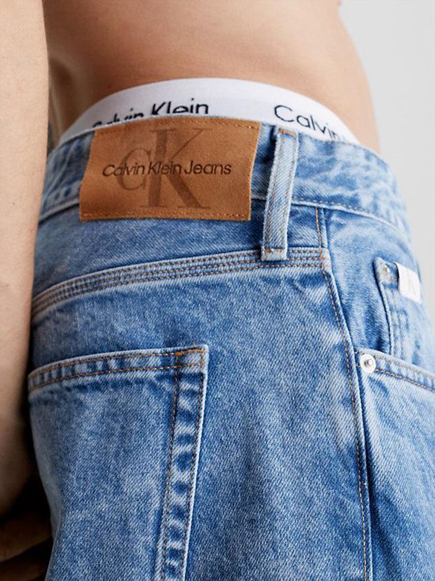 Blue Calvin Klein 90's Straight Carpenter Men Jeans | EDPC-67584