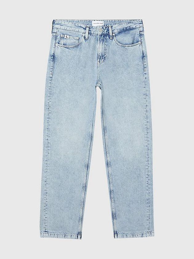 Blue Calvin Klein 90's Straight Men Jeans | PQEO-93451