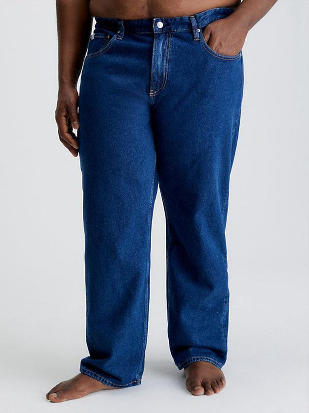 Blue Calvin Klein 90's Straight Utility Men Jeans | JSXK-12580