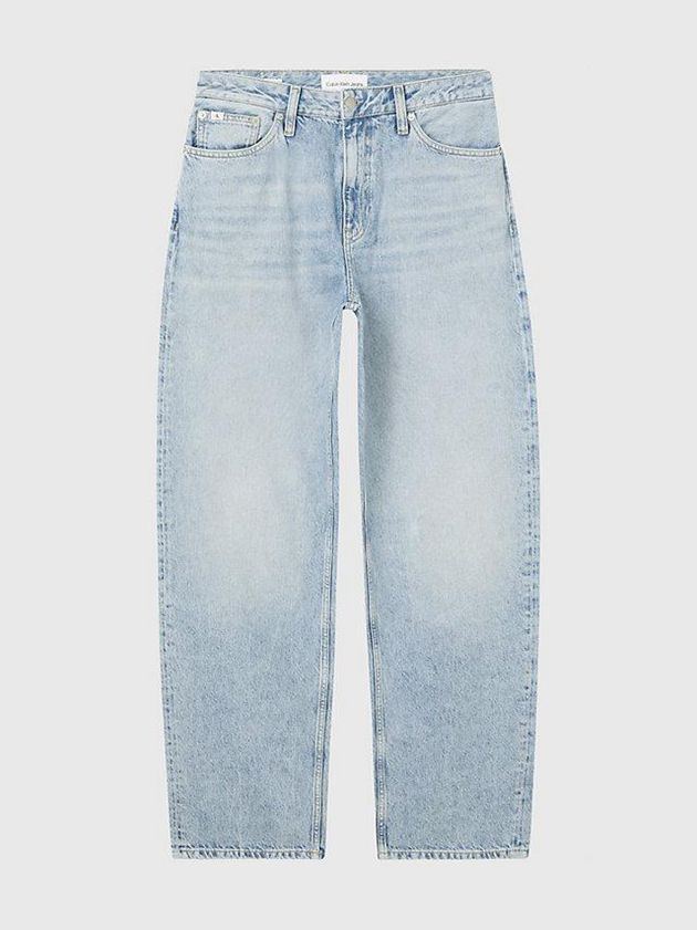 Blue Calvin Klein 90's Straight Women Jeans | PIGD-42067