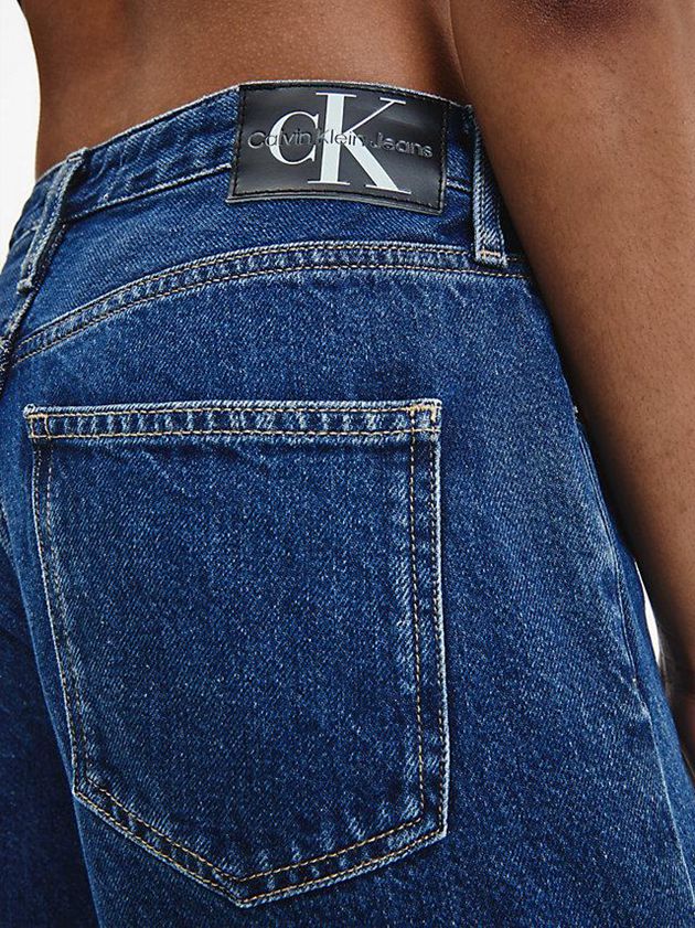 Blue Calvin Klein 90's Straight Women Jeans | JHAX-72490