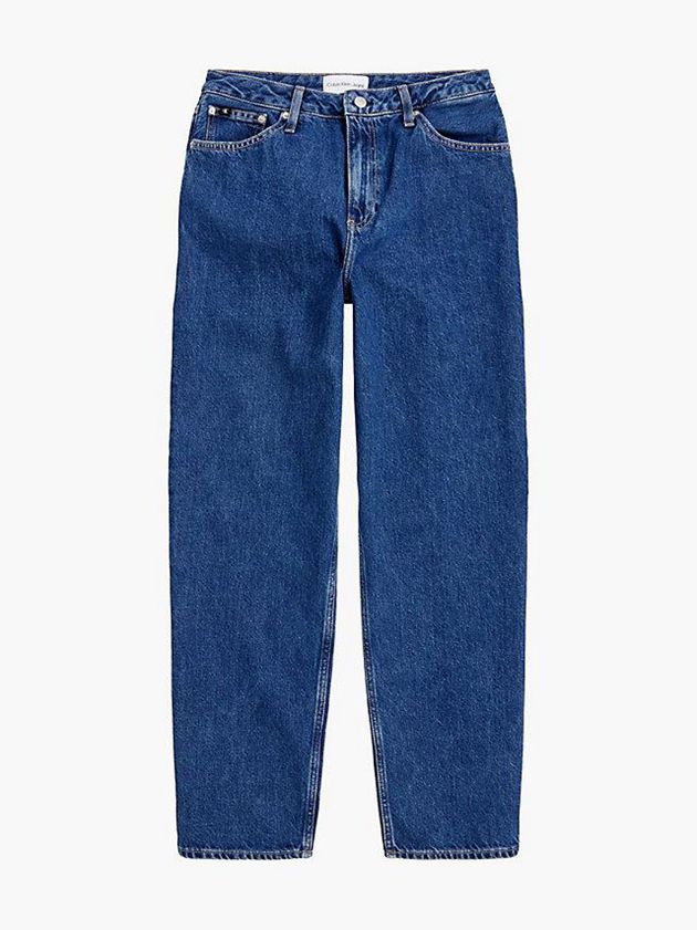 Blue Calvin Klein 90's Straight Women Jeans | JHAX-72490