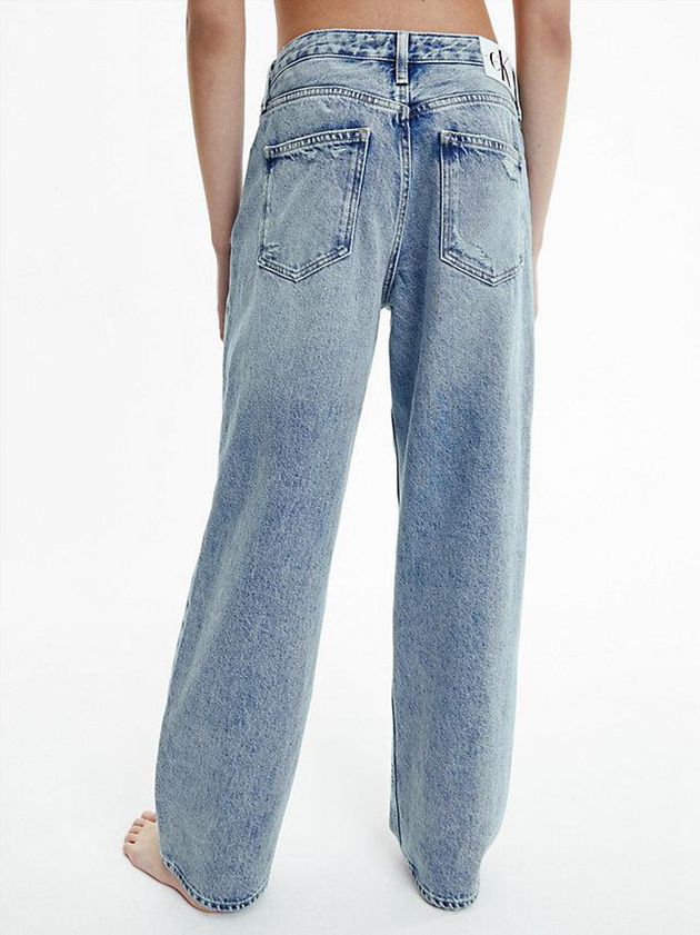 Blue Calvin Klein 90's Straight Women Jeans | FSVH-71583