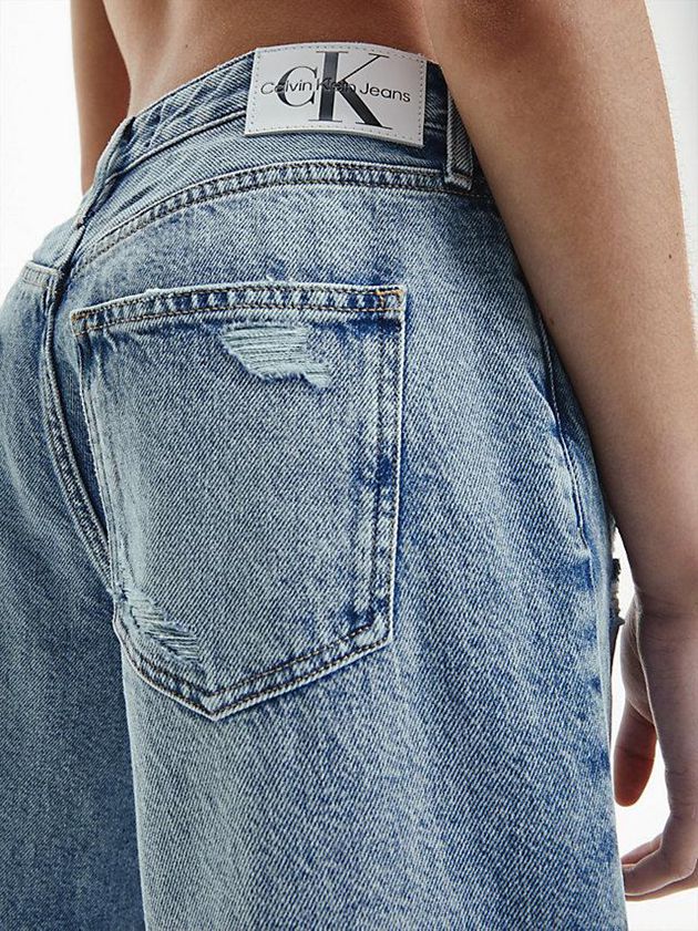 Blue Calvin Klein 90's Straight Women Jeans | FSVH-71583