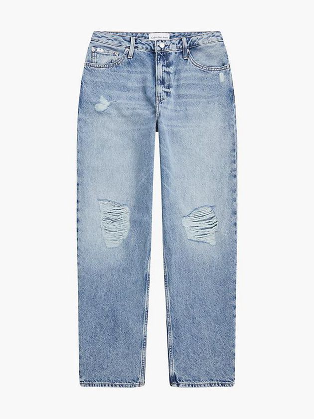Blue Calvin Klein 90's Straight Women Jeans | FSVH-71583