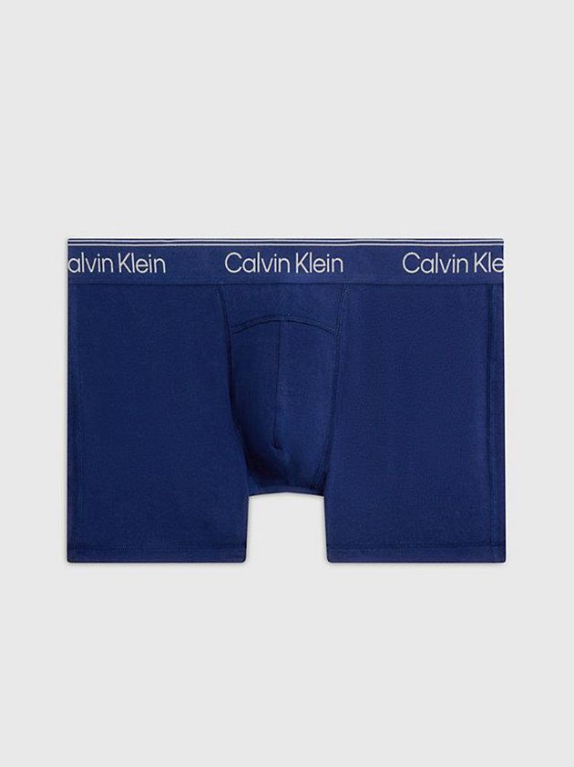 Blue Calvin Klein Athletic Cotton Men Briefs | EOKP-92164