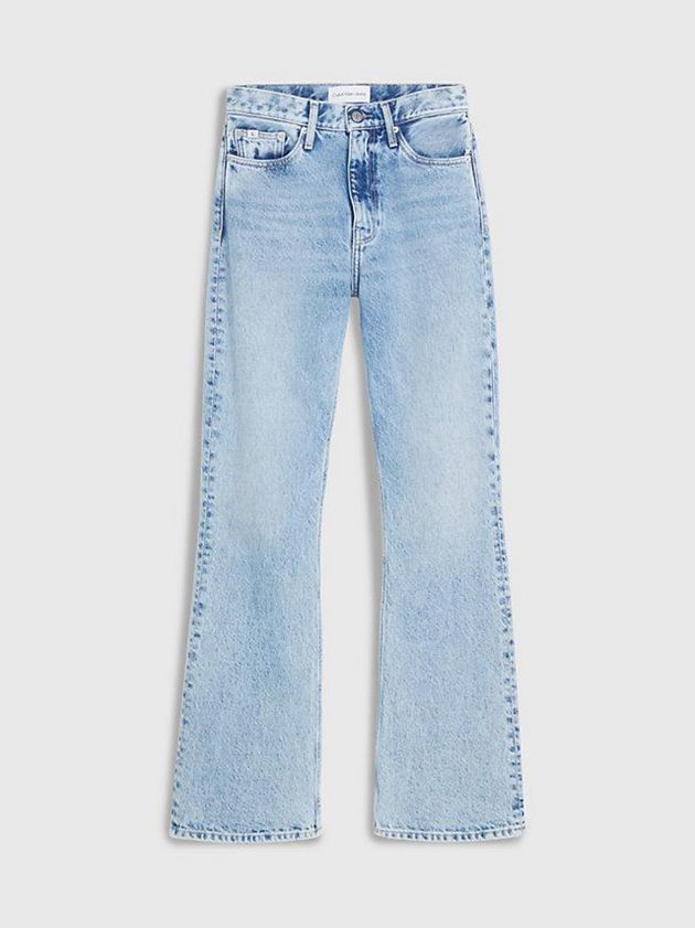 Blue Calvin Klein Authentic Bootcut Women Jeans | KTIQ-58024