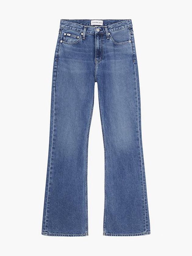 Blue Calvin Klein Authentic Bootcut Women Jeans | DXAP-41805