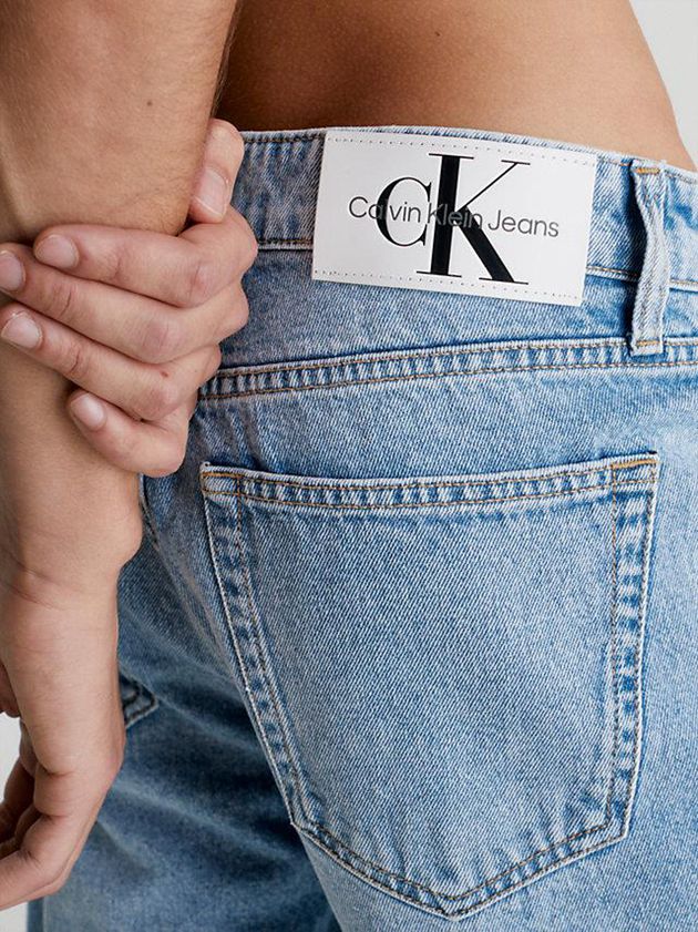 Blue Calvin Klein Authentic Straight Men Jeans | CFND-61893