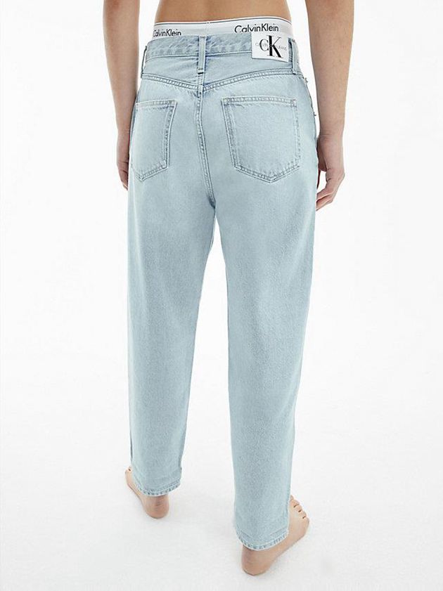 Blue Calvin Klein Baggy Women Jeans | FARV-43628