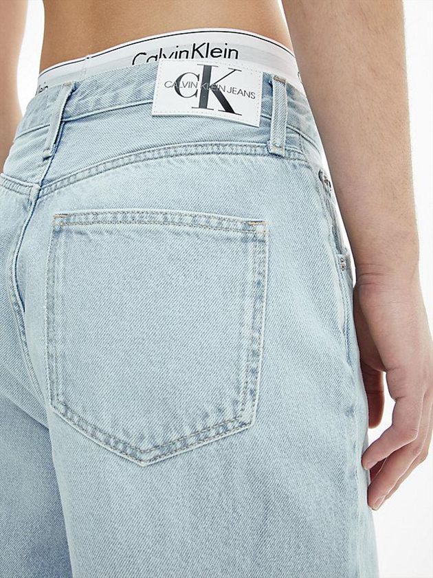Blue Calvin Klein Baggy Women Jeans | FARV-43628