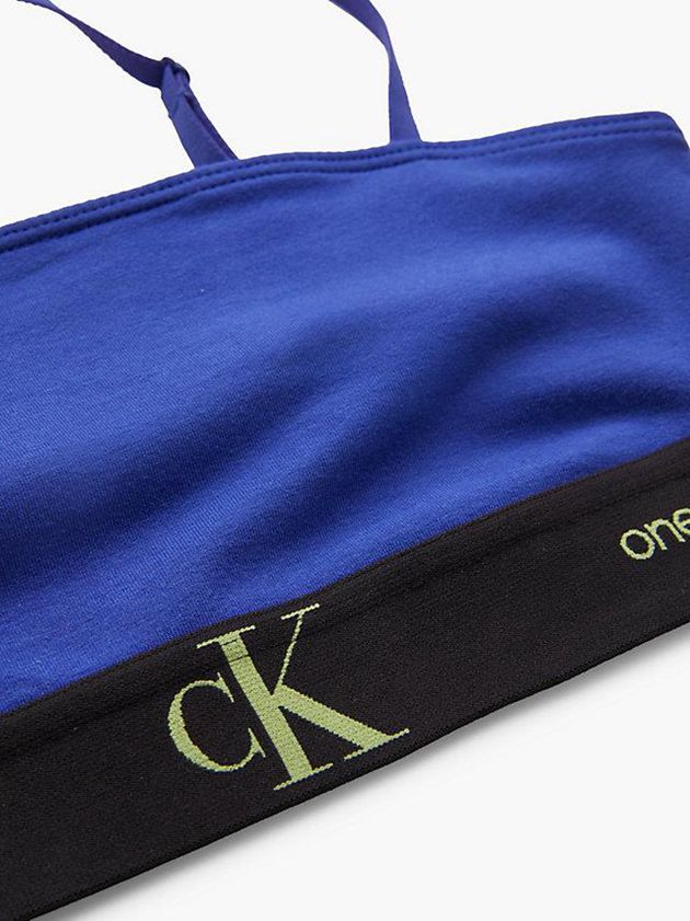Blue Calvin Klein Bandeau - CK One Women Bra | UPIW-12769